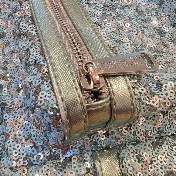 Loungefly Disney Parks Arendelle Aqua Frozen Minnie Ears Backpack Rare Retired - Picture 4 of 16